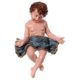 Holyart Stock Gesù Bambino natività Resina per presepe 63 cm