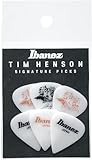 Tim Henson Signature Pick, Teardrop shape, 1.11mm, Polyacetal, Color: Pink and White