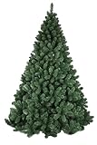 Albero di natale Pino 150 180 210 230 270 CM SUPER FOLTO REALISTICO VERDE NATALE (240CM)