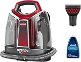 BISSELL SpotClean ProHeat | Lavatappeti | Aspirapolvere per Macchie | Lavatappezzeria | Per Tappeti, Moquette, Tappezzeria, Scale e Auto | Formula e Accessori Inclusi | 330W | 74dB | 36988