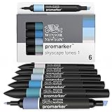 Winsor & Newton ProMarker - 6 Pennarelli Skyscape