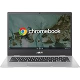 ASUS Chromebook CX1 CX1400CKA, Notebook 14" Anti-Glare, Intel Celeron N4500, RAM 4GB, 64GB eMMC, Intel UHD Graphics 600, ChromeOS, Argento
