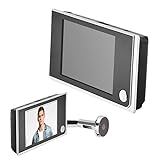 Yunxwd Mini HD Outdoor Peephole Camera Viewer 3.5 Pollici Digital Campanello LCD 120 Gradi Occhio Spioncino Elettronico Campanello