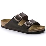 Birkenstock Arizona Habana, Oiled Leather, PIANELLE Unisex-Adulto, 43 EU