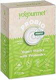 Yogourmet - Fermenti per Yogurt con Probiotici (6 Bustine = 6 Litri) - Fai lo Yogurt a Casa - Naturale, Senza Glutine, Kosher, Halal