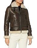 Schott NYC Lcw1257 Giacca, Marrone (Braun (Dark Brown), XS Donna