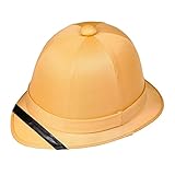 Widmann 01887 - Cappello coloniale, casco tropicale, impero, cappello, copricapo, accessorio per carnevale, festa a tema