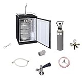 Set Completo - Spillatore Birra, Dispenser Birra, Macchina per Birra, 50 Litri, Keg:Senza