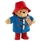 Paddington Bear with Boots & Embroidered Jacket Medium, red (PA1489)