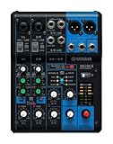 Yamaha MG06X Mixer Audio - Console di Mixaggio Compatta con 6 Canali d Ingresso e Preamplificatori Microfonici D-PRE