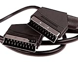 CDL Micro-Cavo da SCART a SCART, lunghezza: 3 m di cavo con 21 pin connessi