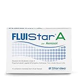 Stardea FLUISTAR A, Soluzione da Nebulizzare, Propoli, Pompelmo, Echinacea, Timo, Sodio Cloruro 2,0%, Dispositivo Medico, 10 Fiale Monodose da 3 ml