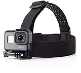 Amazon Basics Fascia da testa per fotocamera/videocamera GoPro, Nero