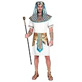 WIDMANN - Costume Faraone, Tutankhamon, sovrano egizio, costumi di carnevale