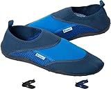 Cressi Coral Scarpe da Mare, Spiaggia, Barca e Sport Acquatici, Unisex Adulto, Blu (Azzurro), 42 EU