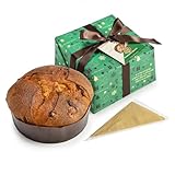 CG Panettone Artigianale Classico Decora e Farcisci con Crema al Pistacchio, Incarto Regalo, 830g