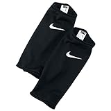 Nike Guard Lock, Parastinchi Unisex-Adulto, Black/White/White, M