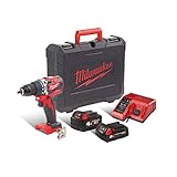 Milwaukee 4933472116 alimentazione a batteria, rosso