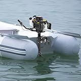 Motore fuoribordo 4HP, motore a 4 tempi, per barca, motore fuoribordo jet pompa, barca da pescatore, centralina CDI, sistema di raffreddamento a vento