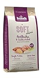 bosch HPC SOFT Mini Faraona e patata dolce | Cibo semi-umido per cani adulti di piccola taglia | Proteina singola | Senza cereali | 1 x 1000 g