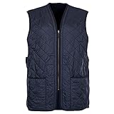 Barbour Gilet Trapuntato Uomo Blu con Zip MLI0002NY91 Blu XL