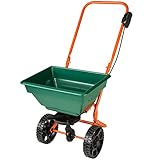 TecTake Carrello spargitore 25L spargiconcime spargisale semi spargisale concime prato