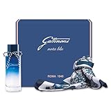 Diamond GATTINONI | Confezione Regalo Donna Nota Blu Eau de Parfum 75 ml + Foulard, Profumo Donna con Note Fruttate.