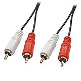 35660 Cavo Audio Stereo 2 x RCA Maschio/Maschio, 1m