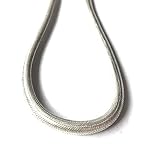 La Conchiglia-Collana Snake Tondo Argento Indiano (D.6mm L.47cm)