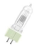 Osram 64744 T/19 1000 W 240 V Lampada alogena da studio, single-ended, FWP ANSI codice, t/19 Lif, diametro 26 mm, lunghezza 110 mm, temperatura di colore 3000 K, 1000 W, 240 V