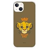 Custodia per OPPO A54 5G - A74 5G ufficiale del Re Leone Simba Corona trasparente per proteggere il tuo cellulare Cover per iPhone in silicone flessibile con licenza ufficiale Disney