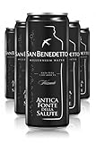 San Benedetto acqua Antica Fonte della Salute | Lattina FRIZZANTE | 33cl x 24pezzi