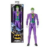 dc comics | Batman | Personaggio Joker in Scala 30 cm con Decorazioni Originali e 11 Punti di articolazione - Giocattoli per Bambini e Bambine dai 3 Anni