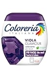 Coloreria Italiana Grey Colorante Tessuti e Vestiti in Lavatrice, Viola, 1 Confezione