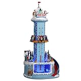 Lemax-Babbo Natale 24958-UK Carnival Sights & Sounds: Santa s Freeze Zone, Multicolore, Large