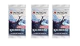 3 Packs Magic: The Gathering Set Booster Pack Lot MTG Kaldheim