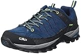 CMP Rigel Low Trekking Shoes Wp, Scarpe da trekking, Uomo, Blue Ink Yellow Fluo, 42 EU