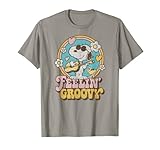 Peanuts - Feelin  Groovy Snoopy e Woodstock Maglietta