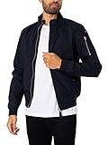 Schott Nyc Kenny, Giacca Uomo, Blu (Marina Militare), L