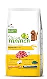 Natural Trainer - Cibo per Cani Small & Toy Manzo e Riso 7kg