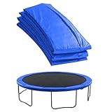 Cuscino di Protezione del Trampolino, Ø 244 305 cm Copertura Bordo per Trampolino Elastico, Cuscino di Sicurezza di Sostituzione, Resistente ai Raggi UV & Antistrappo