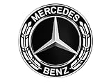 Mercedes-Benz Coprimozzo | Stella con corona d alloro | Nero