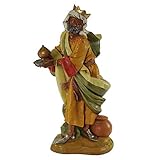 STATUINA CM 30 RE MORI A PIEDI (5) PRESEPE FONTANINI T/L Made in Italy