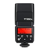 Godox TT350S TTL Camera Flash Speedlite, 2.4G HSS GN36 Mini Thinklite for Sony Mirrorless Digital Camera