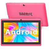 Haehne 7 Pollici Tablet PC, Android 5.0 Quad Core, 1 GB RAM 8GB ROM, Doppia Fotocamera, WiFi, Bluetooth, per Bambini e Adulti, Rosa