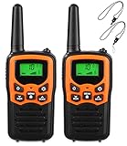 Walkie Talkie,16 Canali, Con Torcia, Cordino, Raggio di Comunicazione 5KM