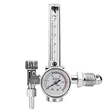 Argon Riduttore di pressione del gas Saldatore Saldatore Flussometro a gas Consegna Apparecchiatura di pressione Regolatore del flussometro del gas Argon Meter con uscita Filettatura maschio G5/8-14