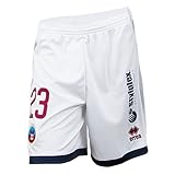 A.S.CITTADELLA 1973, Pantaloncini Calcio Uomo Stagione 2022/23, Terzo Kit Ufficiale Errea, Color Bianco, Personalizzabili, Bermuda Uomo Sportivi Corti, Shorts Adatti a Palestra, Running (XXL)