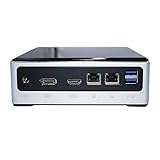 Mini PC desktop Quad-fan incorporato Core Core i5 8259U 4 GB RAM DDR4 128 GB M.2 SSD, WiFi, 2LAN, HD, DP, 4K @ 60Hz, TPC, slot SD, USB3.0, USB2.0,Win 11