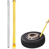 VEVOR Kit Smontagomme Cambio Gomme a Martello Scorrevole Lunghezza 117,5 cm 9kg in Acciaio Leggero Portatile, Smontagomme Manuale per Autocarro Rimozione del Pneumatico dal Cerchio per Officina Garage